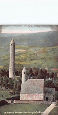 St Kevins Küche Glendalough County Wicklow Rep Irland Postkarte