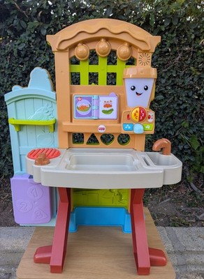 Fisher Price Laugh Learn Grow The Fun Garden To Kitchen Playset  ONLY(TESTED)