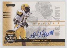 2010 Razor US Army All-American Bowl Auto DeAndrew White #BA-DW1 Auto 1u0