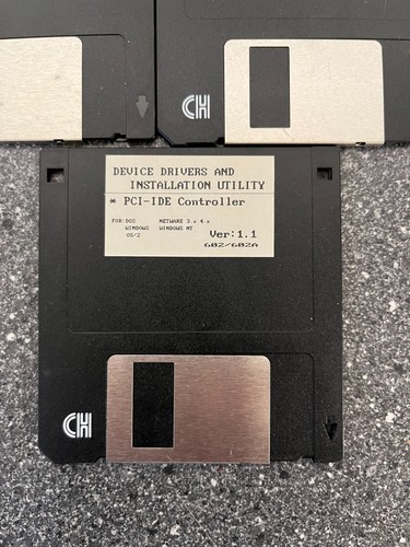CH PCI-IDE Controller Device Drivers & Installation Utility Floppy Disks (3) - Afbeelding 2 van 4