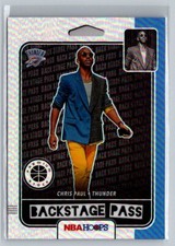2019-20 Hoops Premium Stock #2 Chris Paul Backstage Pass Holo