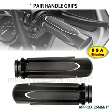1" Electronic Throttle Hand Grips Fit For Harley Road Glide King FLTRU Softail