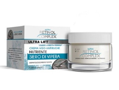 RETINOL COMPLEX ULTRA LIFT NÄHRENDE ANTI-FALTEN GESICHTSCREME VIPER SERUM 50ML