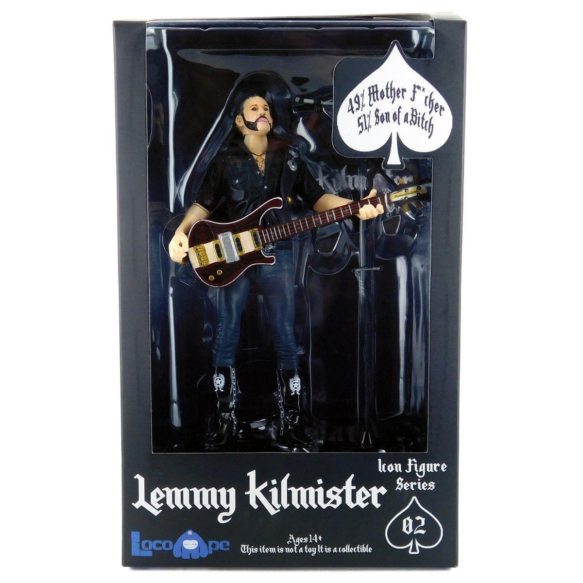 Locoape MotorHead Lemmy Kilmister 6 Inch Action Figure Hawkwind