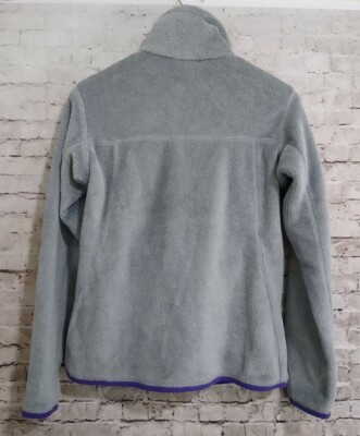 Patagonia Synchilla T-Snap Fleece Pullover Jacket Polartec Gray w