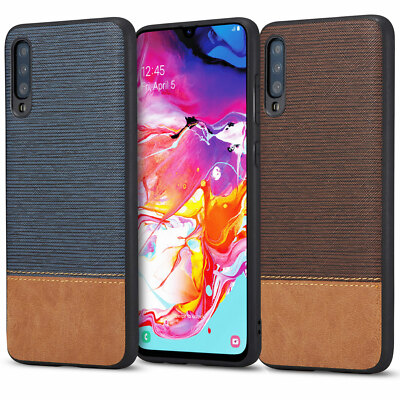 Handyschale für Samsung Galaxy A70 Hülle Schutzhülle Cover Slim Case Bumper