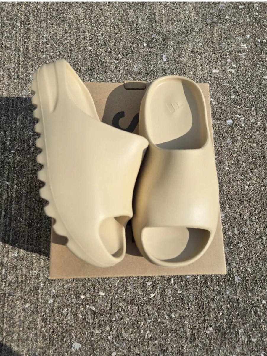 Size 13 K -Adidas Yeezy Slides Desert Sand FW6346~ New In Box