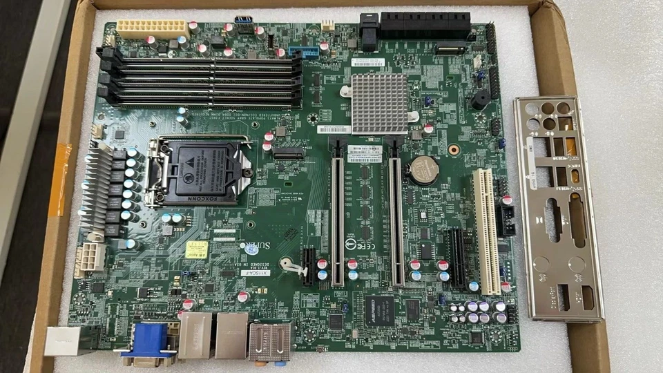 Supermicro Engineteh BIOS X11SCA-F Intel C246 Single Socket LGA-1151 Motherboard - Image 2 of 4