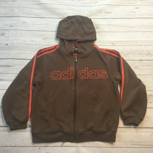 Adidas Sudadera Cremallera Completa Con Capucha Marrón Naranja Cleveland  Browns Tamaño Pequeño #5 | eBay