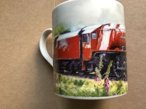 New Boxed Duchess of Hamilton steam train engine gift fine china mug Free P+P - Picture 2 of 3