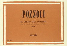 POZZOLI - LIBRO DEI COMPITI PER LA SCUOLA DI TEORIA E SOLFEGGIO FASC. 3 ER.923