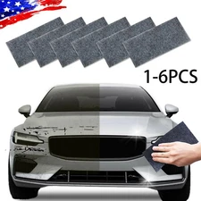 Nano Sparkle Cloth For Car Scratches 1-6pcs Nano Magic Cloth Scratch Remover US
