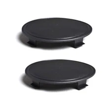 (2) Fits For Kirby 555914, Vacuum Rear Wheel Black Hub Cap