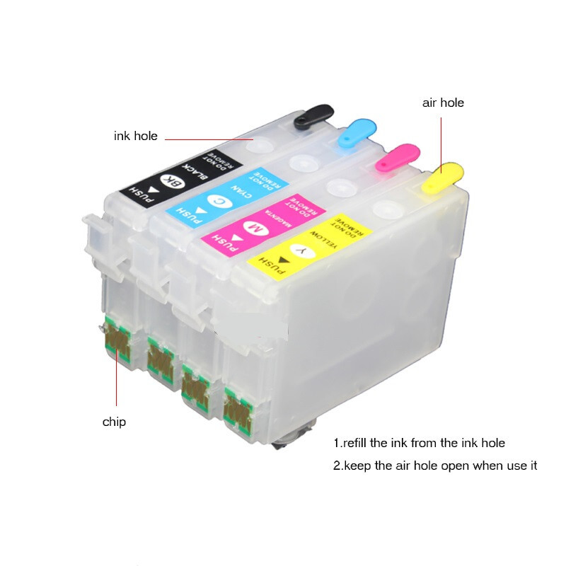 16XL Refill ink cartridge For Epson WF2530 WF2630 WF2750 with ARC