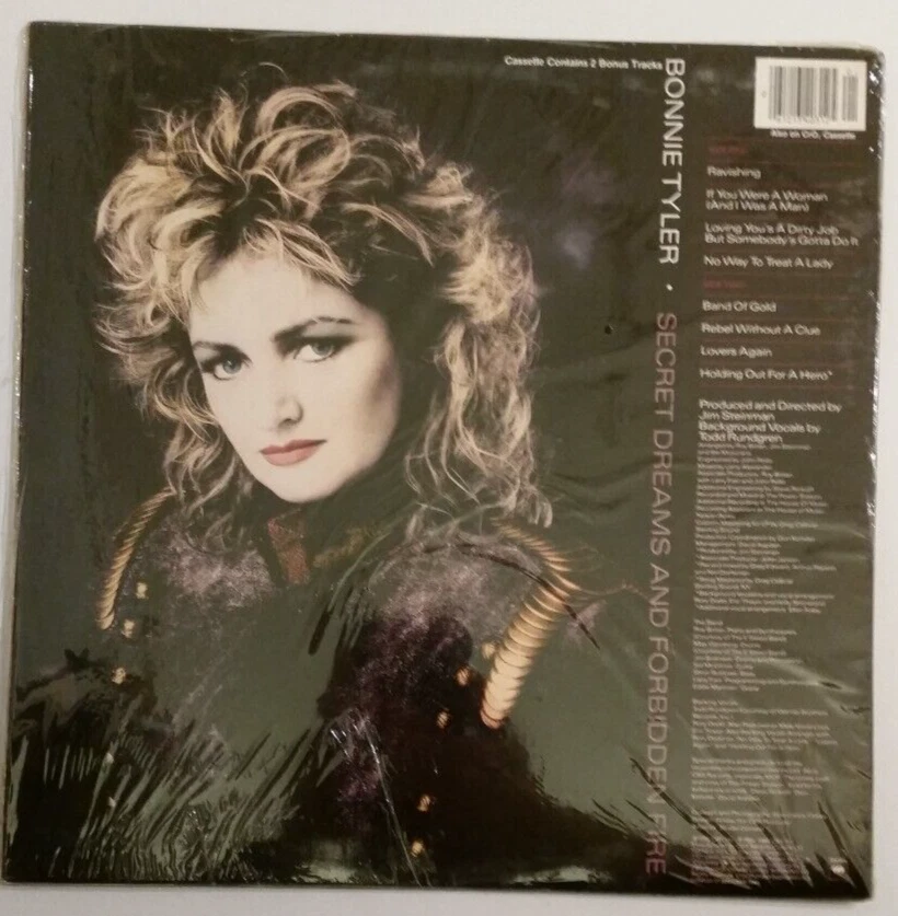 Bonnie Tyler Secret Dreams and Forbidden Fire vinyl LP Columbia OC 40312 - Image 2 of 4
