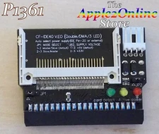 ✅ 🍎Brand New 40 Pin IDE To DUAL CF Adapter - Apple MicroDrive, Focus, & others