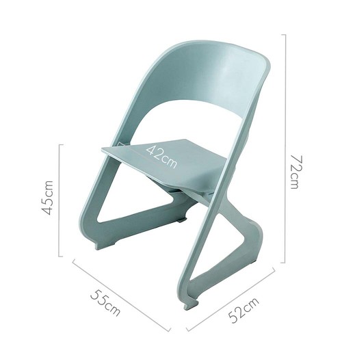 ArtissIn Dining Chairs Office Cafe Chairs Stackable Plastic Outdoor X4 - Picture 2 of 7