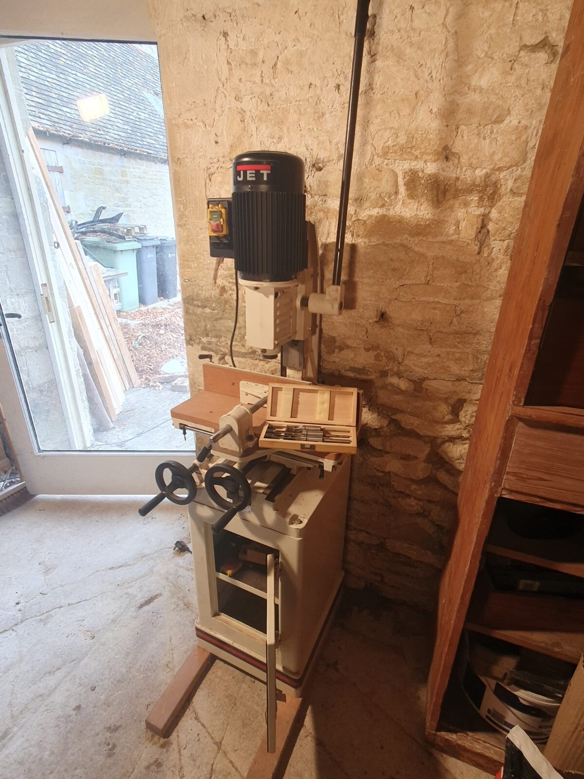 JET A719 Floor standing Mortiser used, in Good condition, 240V eBay