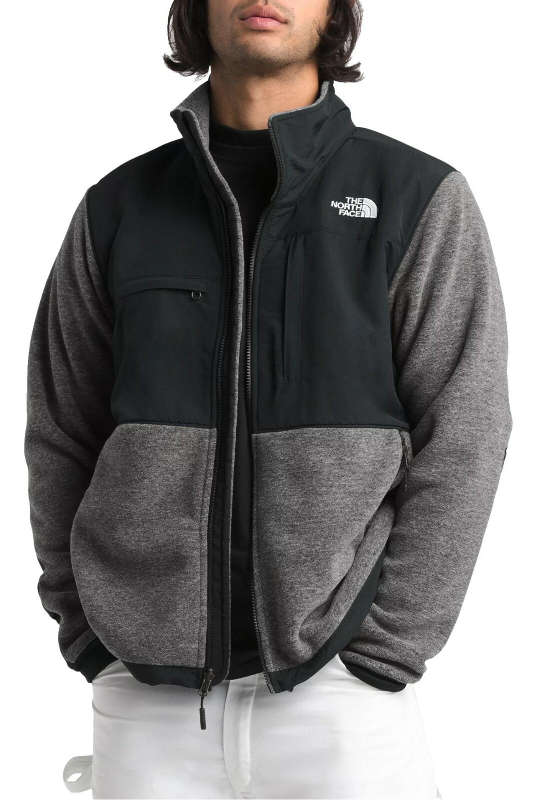 Fleece Full Zip Jacket (Charcoal Grey 