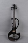 Yinfente Black 4/4 Electric Silent Violin Solid wood Free Case Nice Tone #EV6