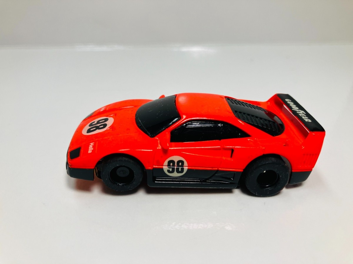 TYCO FERRARI F40 ORANGE / BLACK #98 & Magnum 440 chassis ~ BRAND