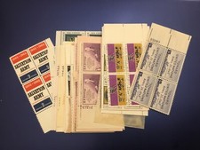 ICOLLECTZONE US Plate Block Lot 42 3 cent to 6 cents VF NH #3 (F800)