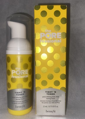 Benefit The POREfessional Tight N Toned AHA + PHA Toning Foam   0.75 Fl Oz