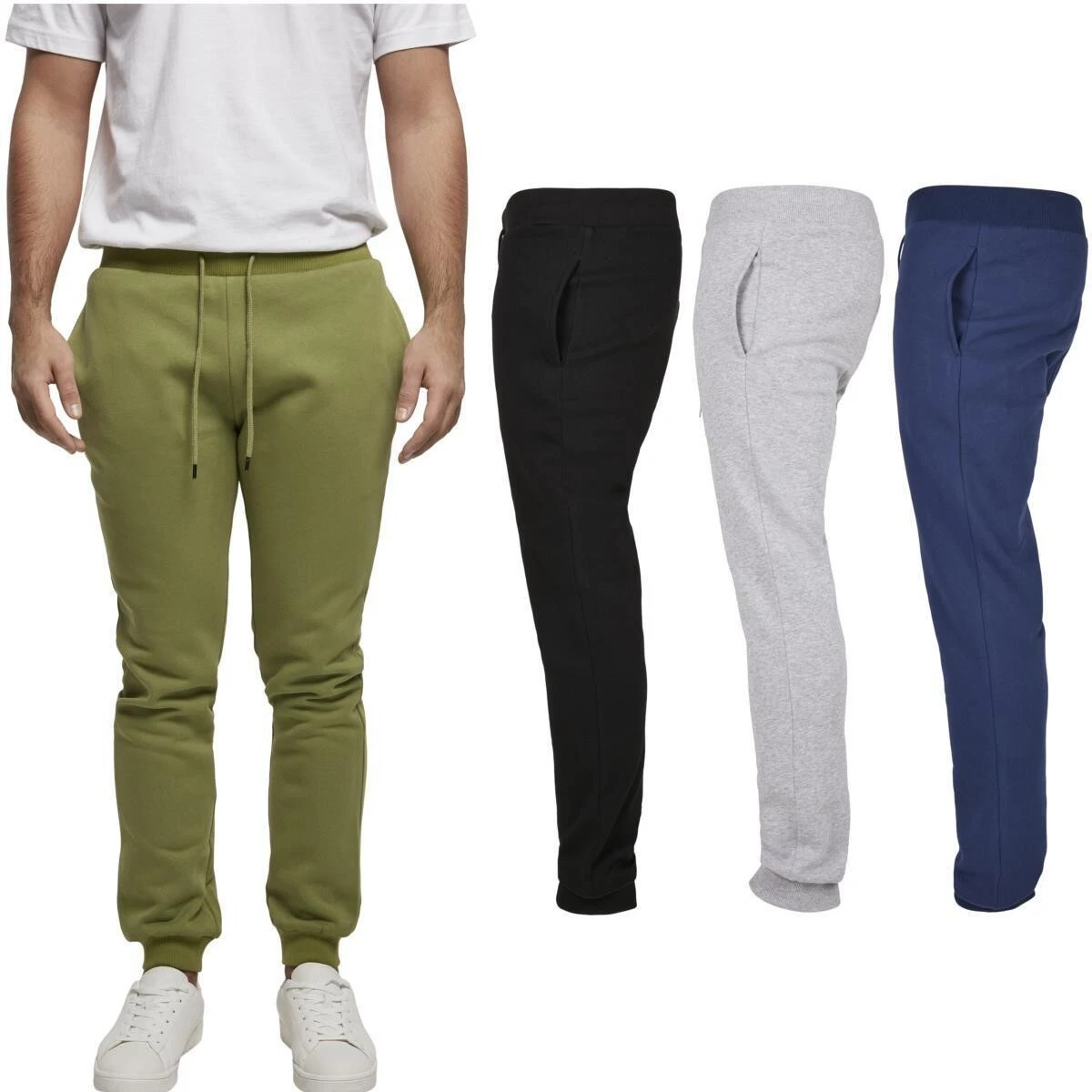 Urban Classics Organic Basic Sweatpants Joggers 100% Bio Cotton Trackies
