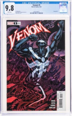 Venom #5 2021 Series NM/MT 9.8 CGC White Pages