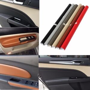 Details About Car Interior Vinyl Sticker Diy Leather Texture Dashboard Trim Wrap Sheet Film