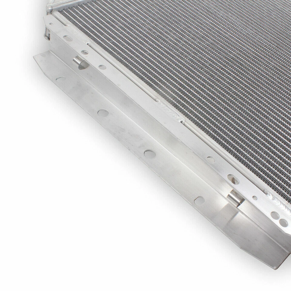4 Row Aluminum Radiator For 1966-1979 1969 Ford F-100 F-150 F-250 F-350 / Bronco - Imagem 3 de 4
