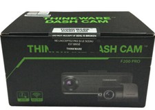 THINKWARE - F200 PRO Front and Rear Dash cam with GPS Accessory - Black