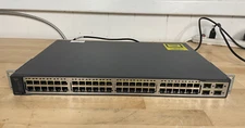 Cisco Catalyst 3750 v2 Series WS-C3750V2-48TS-S - 48 Port Network Switch *