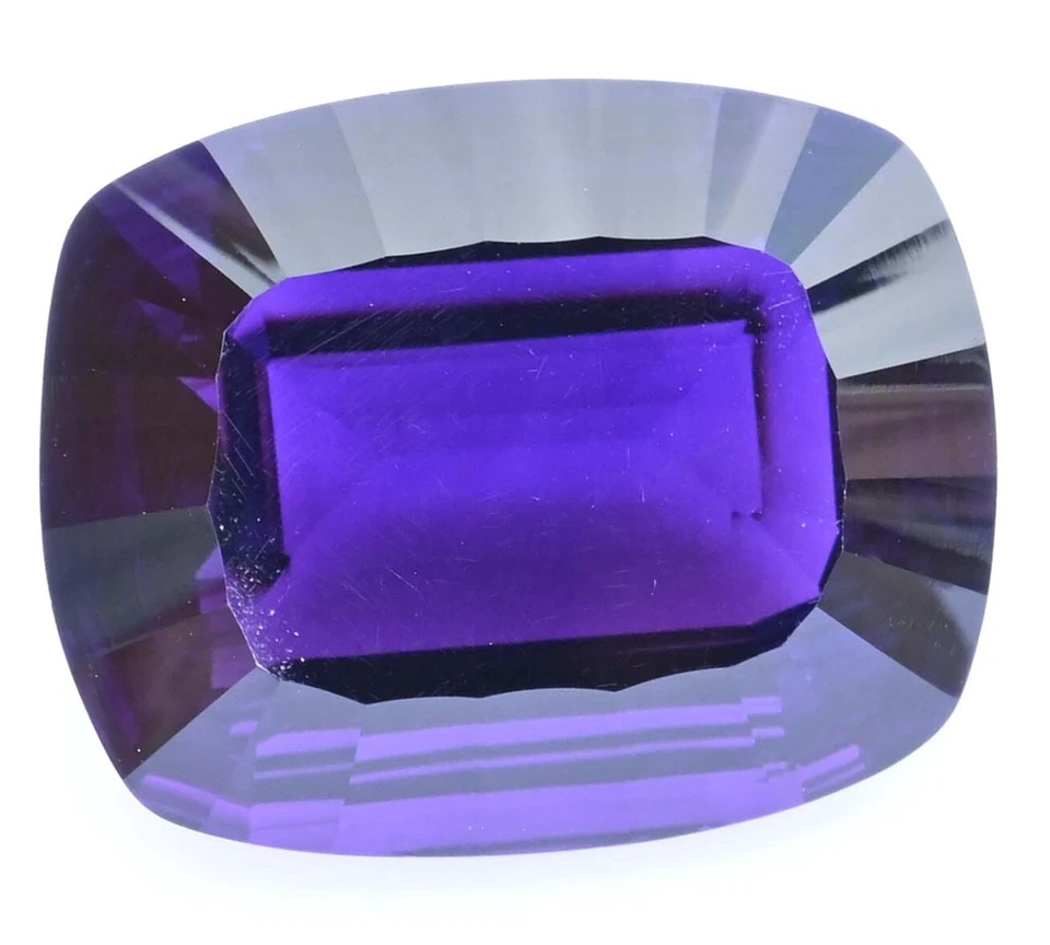 Stunning 40.00 Ct Natural Purple African Amethyst Untreated Certified Gemstone - Image 4 of 4