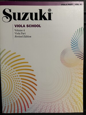 Suzuki Viola School, Vol 4 (viola part)