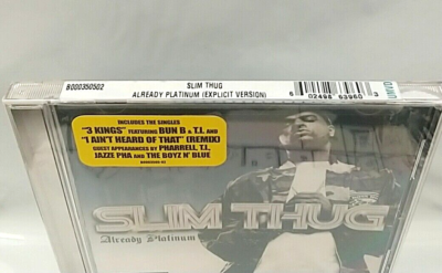 CD) Slim Thug – Already Platinum, Brand New, B0003505-02, Album