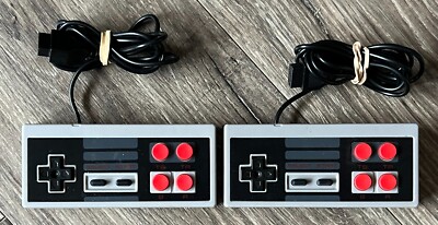 Sega Genesis Third Party Nintendo NES Style Controller Lot of 2