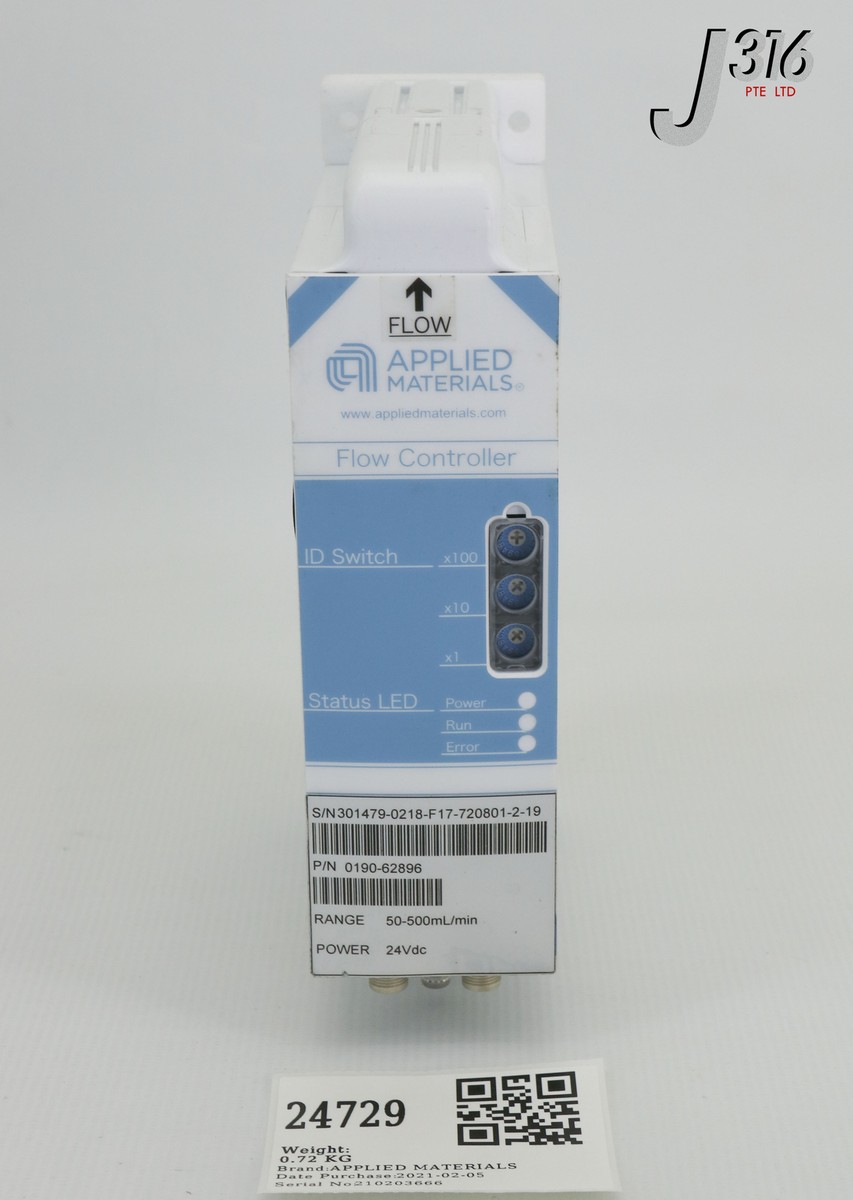 のん 24729 APPLIED MATERIALS FLOW CONTROLLER 0190-62896 | eBay