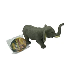 Toysmith Safari Squishimals Elephant Squish Animal Sensory Toy 3+ New