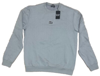 Emporio Armani EA7 Core Badge Sweatshirts Men's Grey