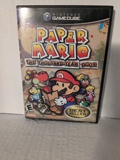 Paper Mario: The Thousand-Year Door (Nintendo, 2004) Case And Game No Manual.