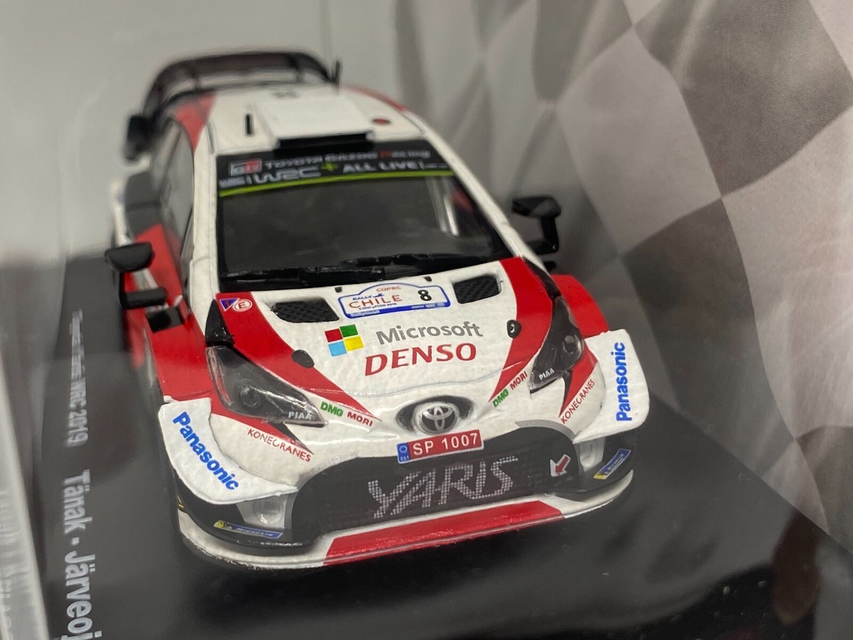 ALTAYA 1:43 Toyota Yaris WRC #8 – Macchina Rally Scala 1/43 – Modello Tanaka/Jarveoja Cile 2019