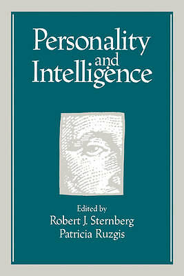 Personality and Intelligence Sternberg Ruzgis Paperback 9780521428354