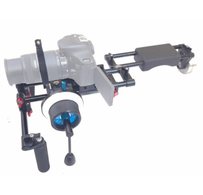DSLR DV Kamera Schulterhalterung Rig & Follow Focus Shootvilla