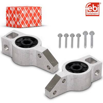 FEBI 32541+32542 QUERLENKERLAGER VORNE L+R FÜR VW GOLF TOURAN AUDI A3 SEAT SKODA