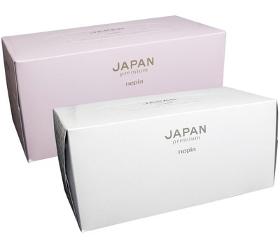 Nepia  Japan Premium tissue  Tissue with Japanese technique and heart　 　 10boxes