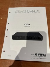 Yamaha C-2a Preamp / Preamplifier Service Manual