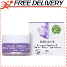 Derma E Advanced Peptides Vegan FloraCollagen Eye Cream Double Action Collagen