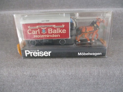 Preiser escala H0 30457 juego de figuras "carro de muebles" en embalaje original | Condition: Gebraucht