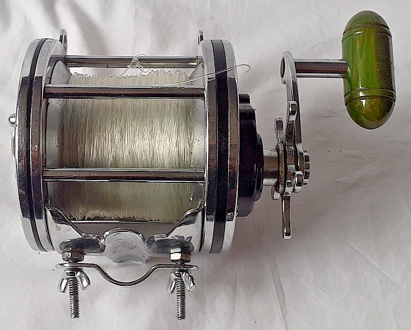 Moulinet Mer Vintage Penn Senator 6/0 – Fonctionne, Pour Pièces Ou Collection